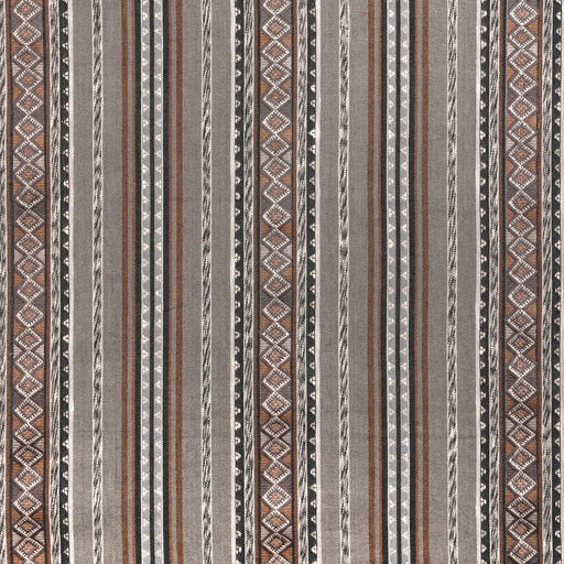 KRAVET COUTURE - CANYON ROAD- CHARCOAL - Fabric by the Yard CHARCOAL