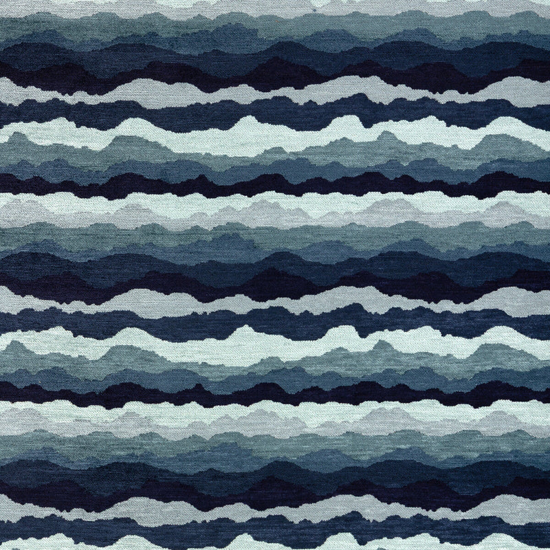KRAVET COUTURE - COPA CABANA- INDIGO - Fabric by the Yard INDIGO