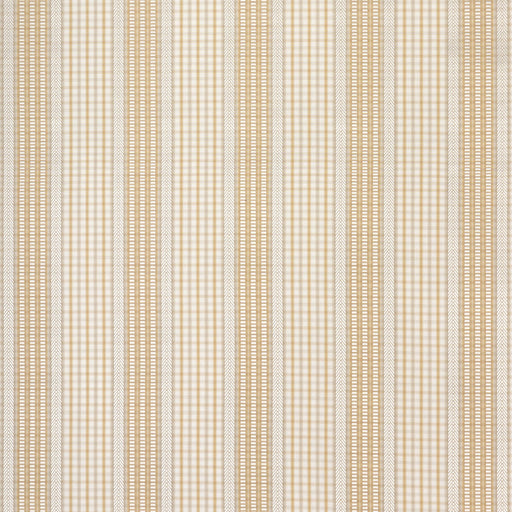 KRAVET COUTURE - PALMETTO PLAID - GOLDEN SUN - Fabric By The YARD