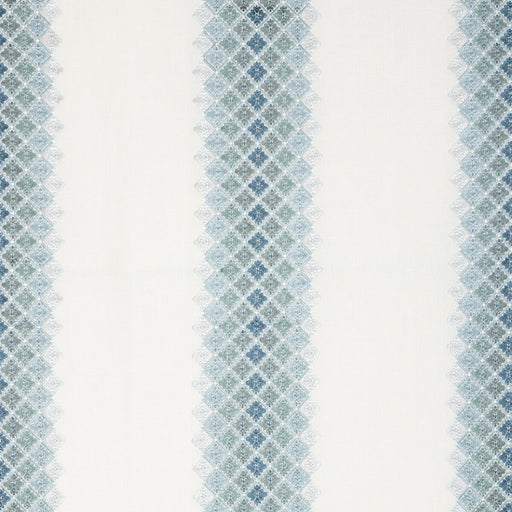 KRAVET COUTURE - EL MIRASOL - BLUE BAY - Fabric By The YARD