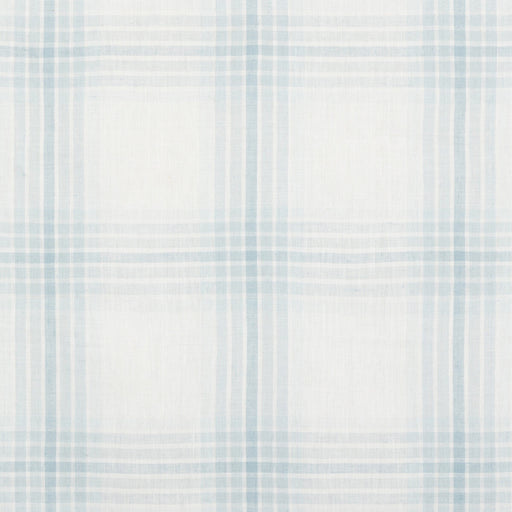 KRAVET COUTURE - ROYAL PALM PLAID - BLUE BAY - Fabric By The YARD