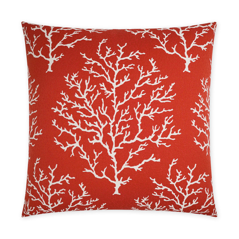 Coral Craze Pillow - Red - DV Kap