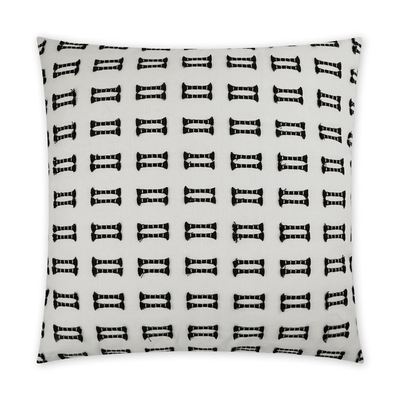 Tassels Pillow - Tuxedo - DV Kap