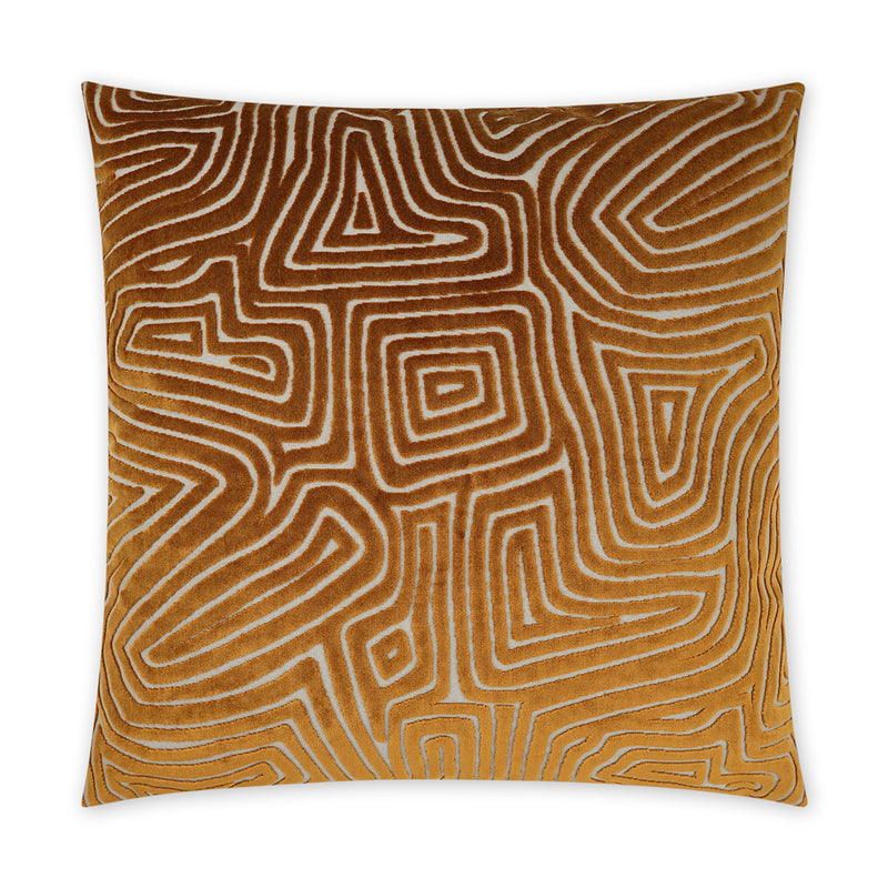 Vertigo Pillow - Rust - DV Kap