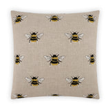 Busy Bee Pillow - Linen - DV Kap