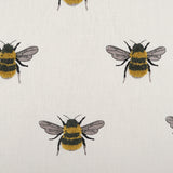 Busy Bee - White - DV Kap - Fabric by the Yard