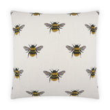 Busy Bee Pillow - White - DV Kap
