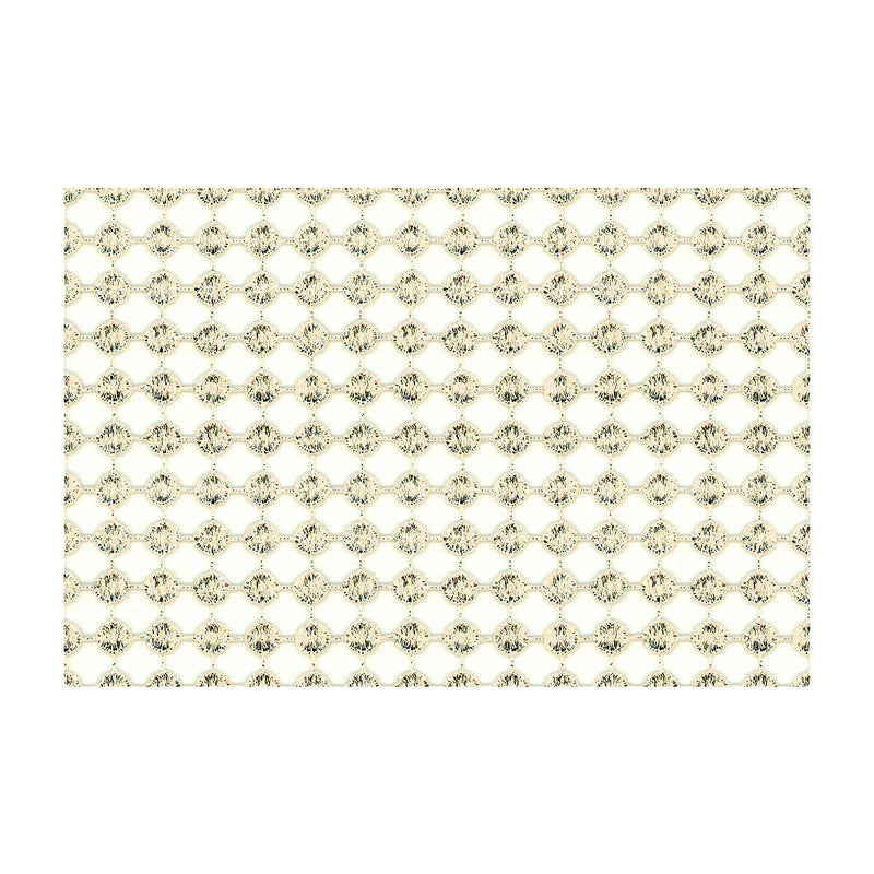 KRAVET COUTURE - PARTY FAVORS- STERLING - Fabric by the Yard STERLING