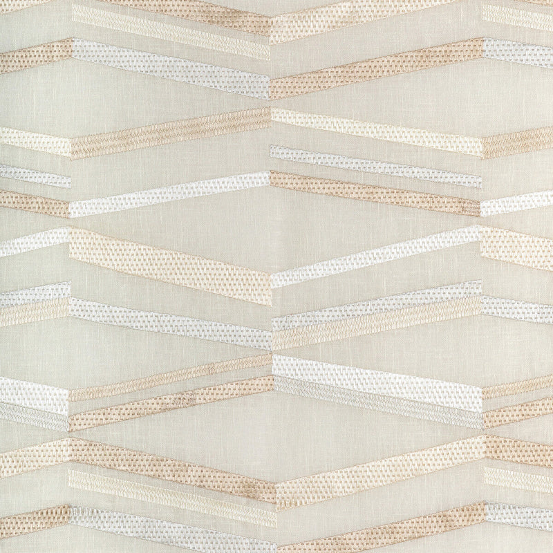 KRAVET COUTURE - PARABOLA- CREAM - Fabric by the Yard CREAM