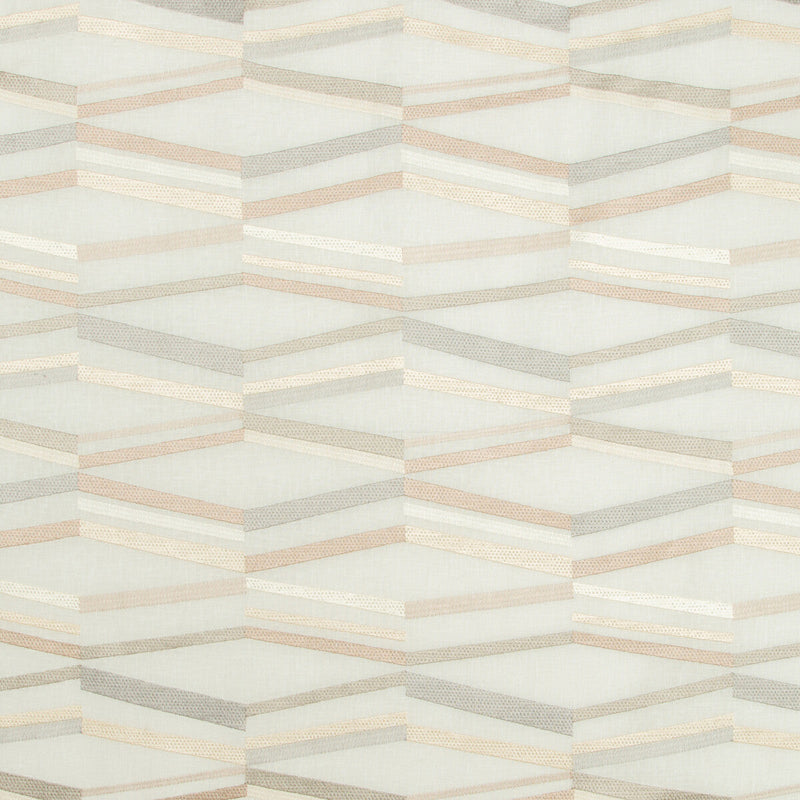 KRAVET COUTURE - PARABOLA- DOVE - Fabric by the Yard DOVE