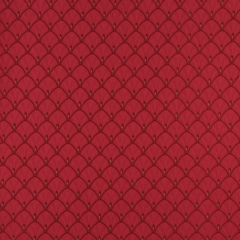 Charlotte - 4302 - Ruby Fan - Fabric by the Yard Ruby Fan