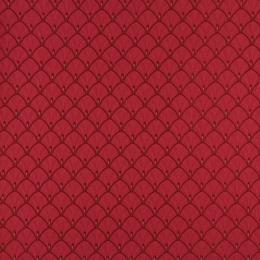 Charlotte - 4302 - Ruby Fan - Fabric by the Yard Ruby Fan