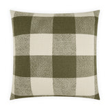 Checked Out Pillow - Dill - DV Kap