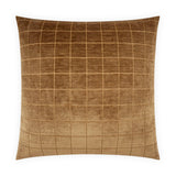 Camden Check Pillow - Cumin - DV Kap