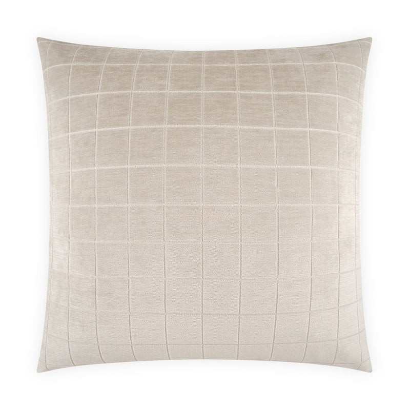 Camden Check Pillow - Linen - DV Kap