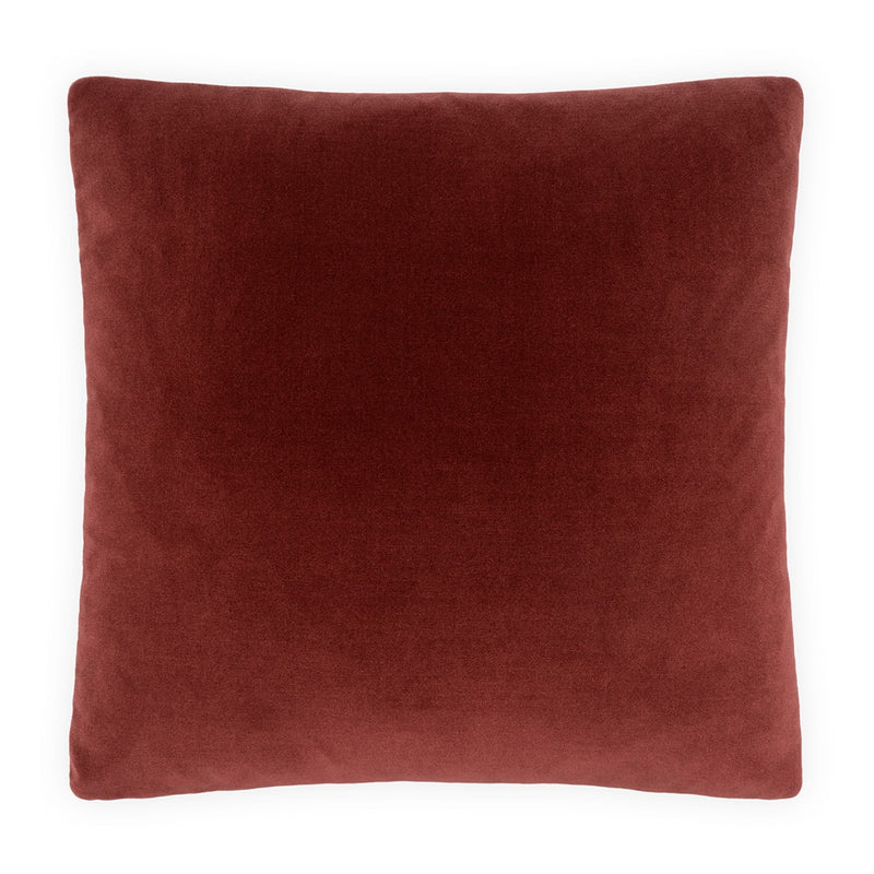 Deveraux Box Pillow - Red Pepper - DV Kap