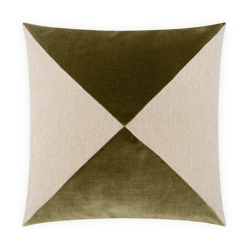 Deveraux Diamond Pillow - Olive - DV Kap