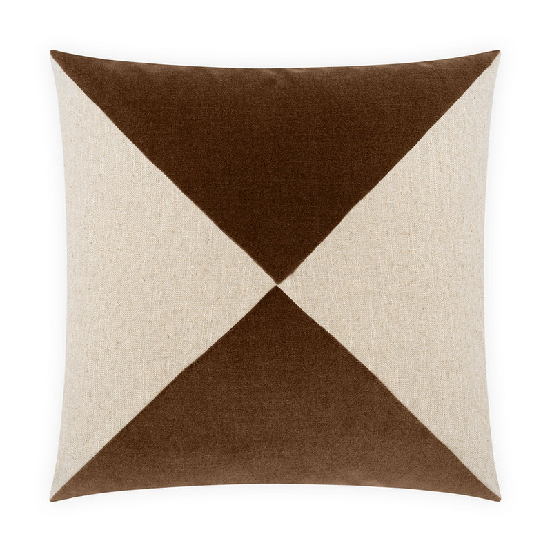 Deveraux Diamond Pillow - Walnut - DV Kap