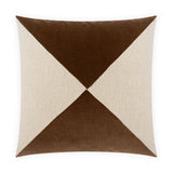 Deveraux Diamond Pillow - Walnut - DV Kap