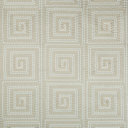 KRAVET COUTURE - EDGE STITCH- PLATINUM - Fabric by the Yard PLATINUM