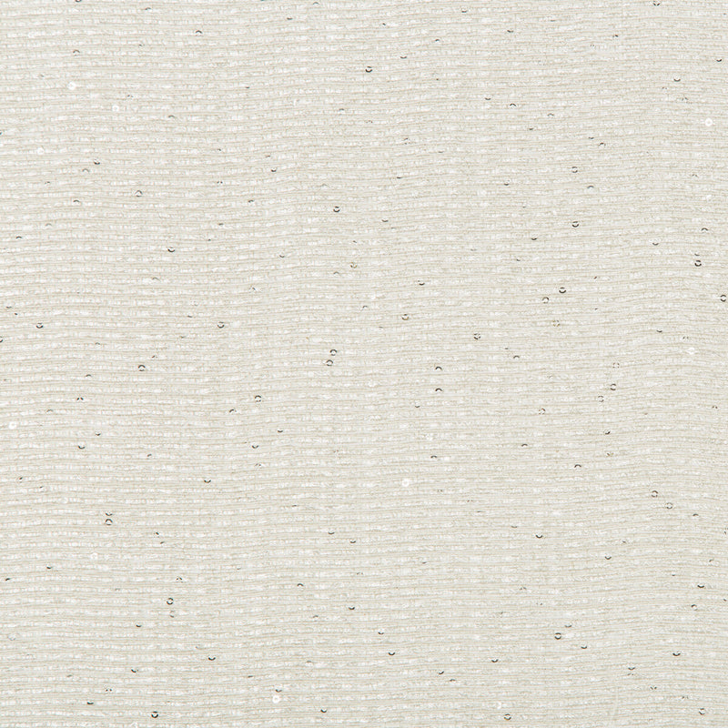 KRAVET COUTURE - TINSELED- SILVER - Fabric by the Yard SILVER