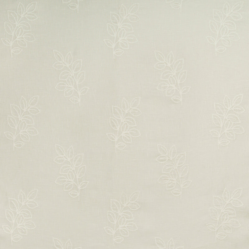 KRAVET BASICS - LEAFSTICH- IVORY - Fabric by the Yard IVORY