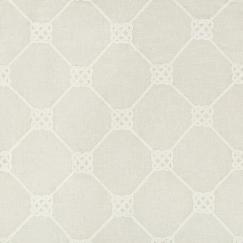 KRAVET BASICS - KNOT SHEER- IVORY - Fabric by the Yard IVORY