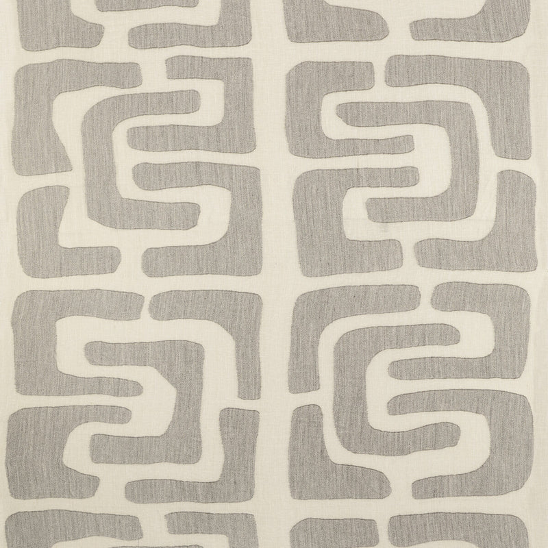 KRAVET COUTURE - OUI GRANDE- GRIS - Fabric by the Yard GRIS
