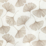 KRAVET COUTURE - GINGKO LEAF- GOLD - Fabric by the Yard