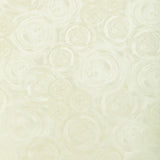 KRAVET COUTURE - SILK COSMOS- PEARL - Fabric by the Yard