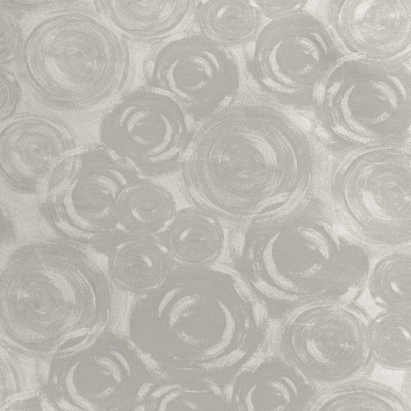 KRAVET COUTURE - SILK COSMOS- PLATINUM - Fabric by the Yard PLATINUM