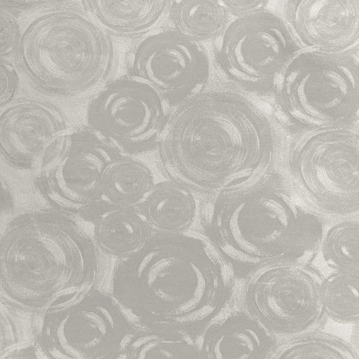 KRAVET COUTURE - SILK COSMOS- PLATINUM - Fabric by the Yard PLATINUM