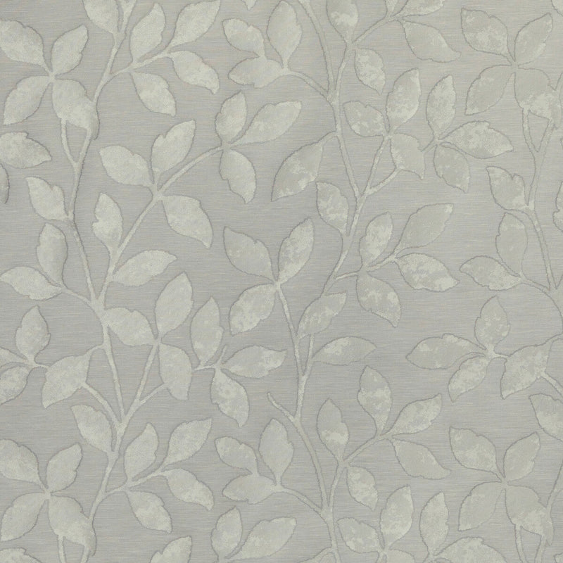 KRAVET DESIGN - LEAF ME ALONE- PLATINUM - Fabric by the Yard PLATINUM