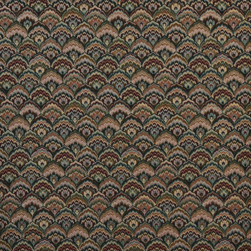 Charlotte - 5460 - Spice Fan - Fabric by the Yard Spice Fan