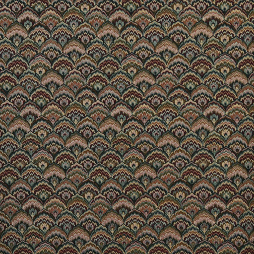Charlotte - 5460 - Spice Fan - Fabric by the Yard Spice Fan