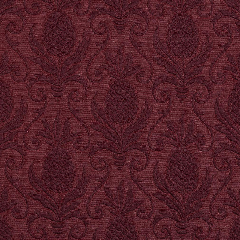 Charlotte - 5518 - Wine/Pineapple - Fabric by the Yard Wine/Pineapple