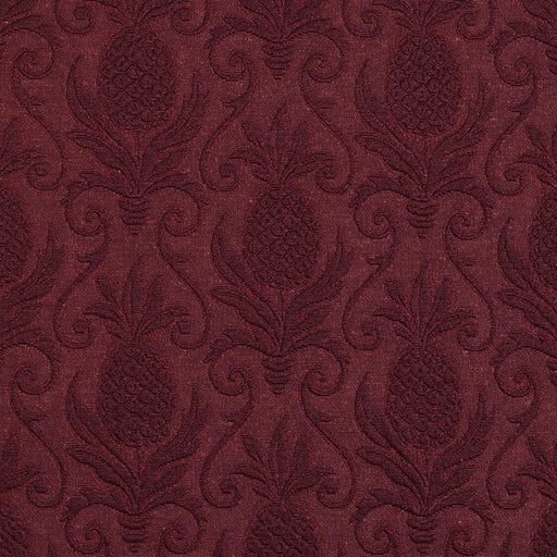 Charlotte - 5518 - Wine/Pineapple - Fabric by the Yard Wine/Pineapple