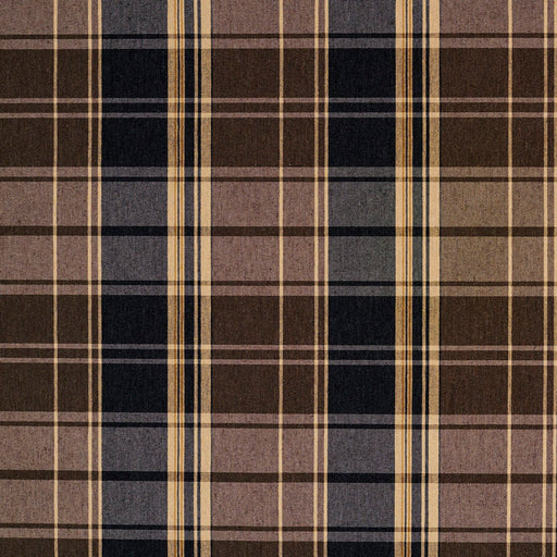 Charlotte - 5807 - Espresso Plaid - Fabric by the Yard Espresso Plaid