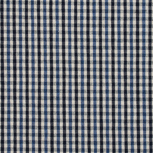 Charlotte - 5819 - Cobalt Check - Fabric by the Yard Cobalt Check