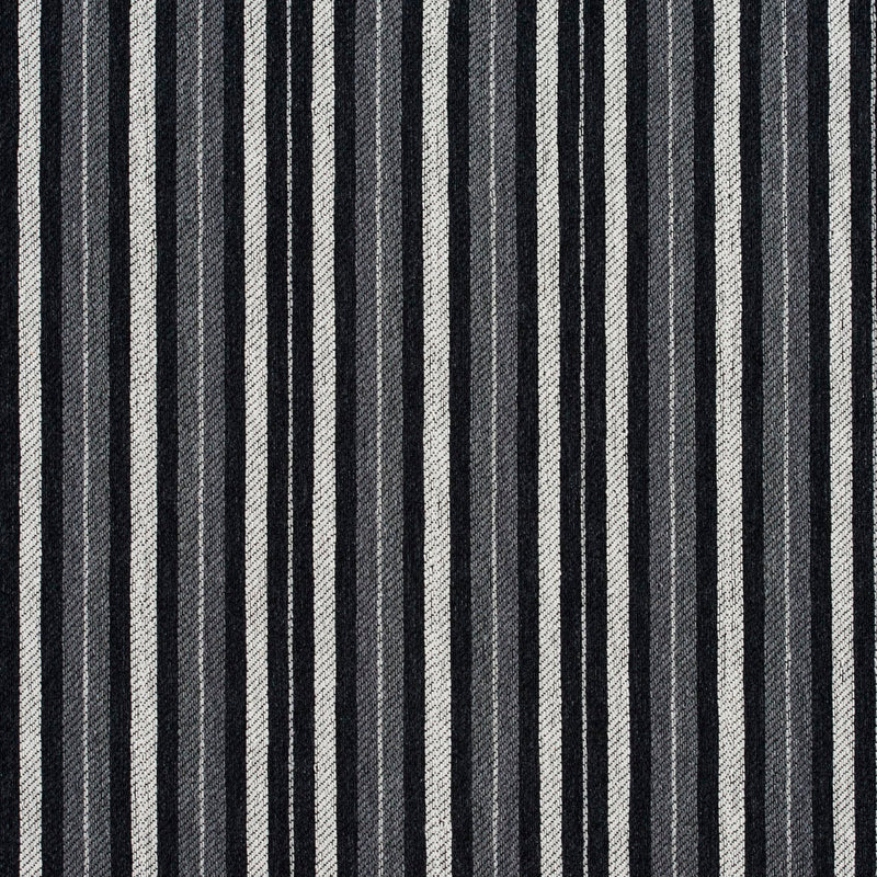 Charlotte - 5825 - Onyx Stripe - Fabric by the Yard Onyx Stripe