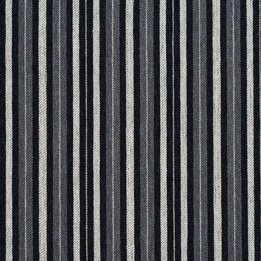 Charlotte - 5825 - Onyx Stripe - Fabric by the Yard Onyx Stripe