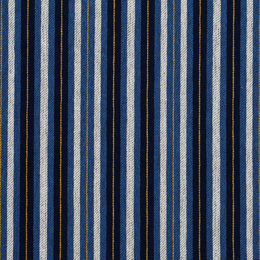 Charlotte - 5829 - Cobalt Stripe - Fabric by the Yard Cobalt Stripe
