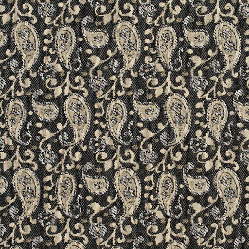 Charlotte - 5840 - Sterling Paisley - Fabric by the Yard Sterling Paisley