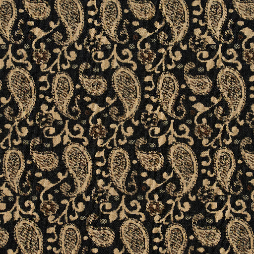 Charlotte - 5847 - Espresso Paisley - Fabric by the Yard Espresso Paisley