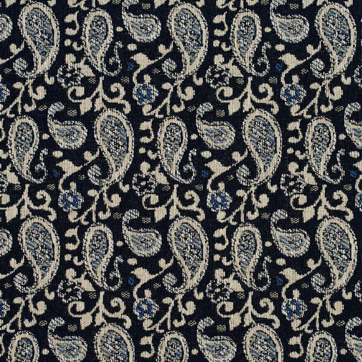 Charlotte - 5849 - Cobalt Paisley - Fabric by the Yard Cobalt Paisley