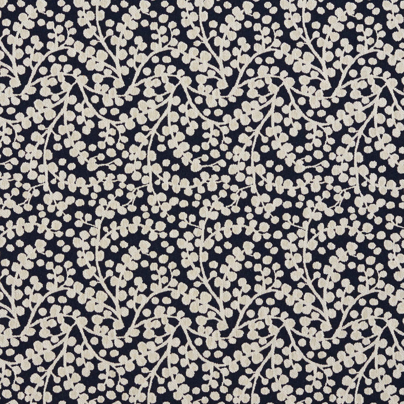 Charlotte - 5869 - Cobalt Vine - Fabric by the Yard Cobalt Vine
