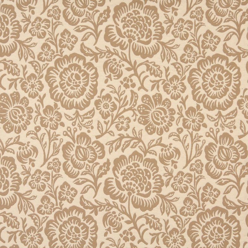 Charlotte - 6401 - Cream Floral - Fabric by the Yard Cream Floral