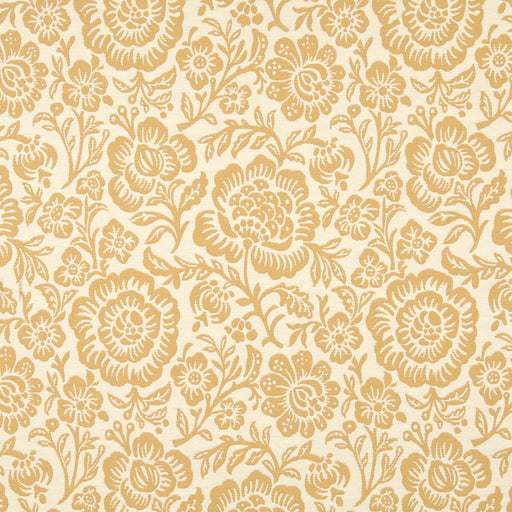 Charlotte - 6406 - Saffron Floral - Fabric by the Yard Saffron Floral