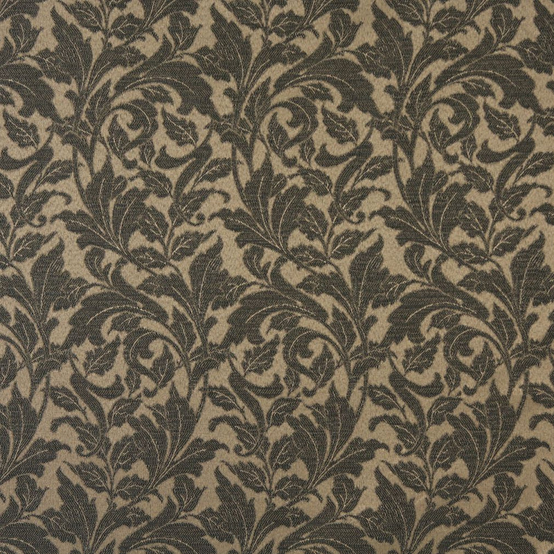 Charlotte - 6607 - Cafe/Leaf - Fabric by the Yard Cafe/Leaf