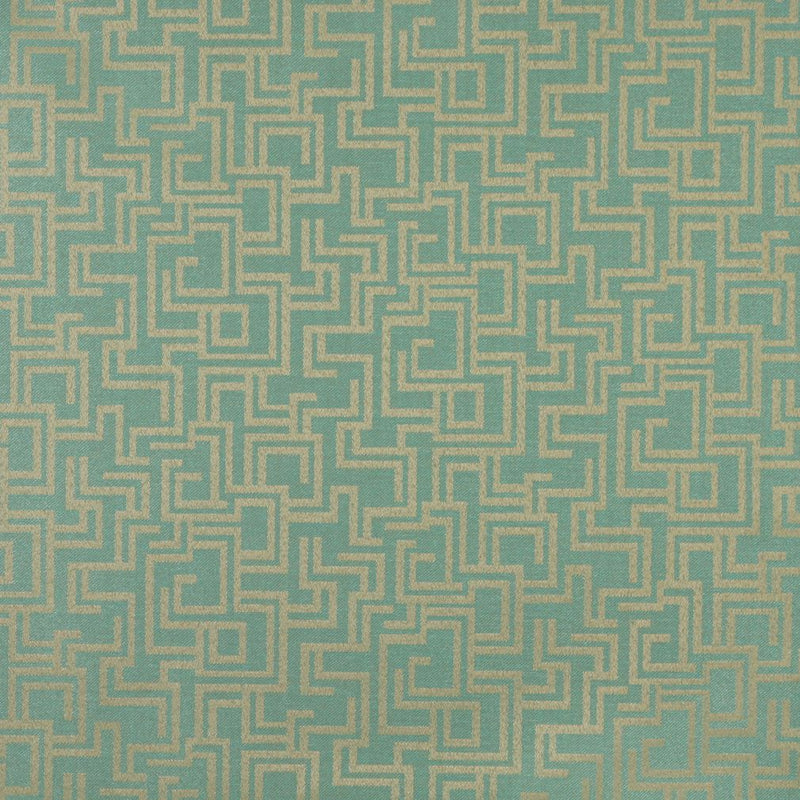 Charlotte - 6632 - Seafoam/Geometric - Fabric by the Yard Seafoam/Geometric